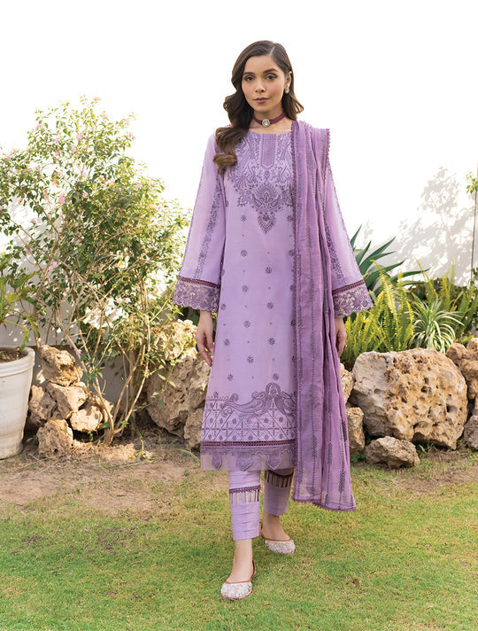 Iznik | Lawnkari 24 | UE-148 SOFT SWARD -  Iznik Formal - Original Designer Dress - House of Maryam