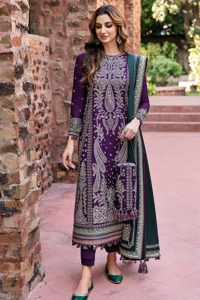 Jazmin | Winter Edition 24 | SLUB KHADDAR-DW23-D4 by Designer Jazmin - House of Maryam - Pakistani Designer Ethnic Wear in {{ shop.shopifyCountryName }}