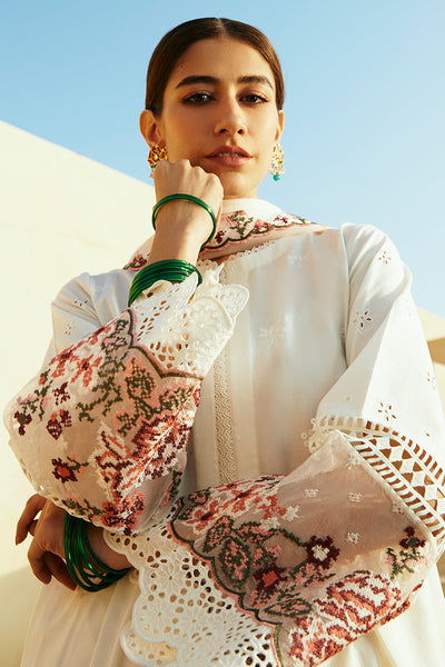 Cross Stitch | Premium Lawn 24 | PASTEL PINK -  Cross Stitch Formal - Original Designer Dress - House of Maryam