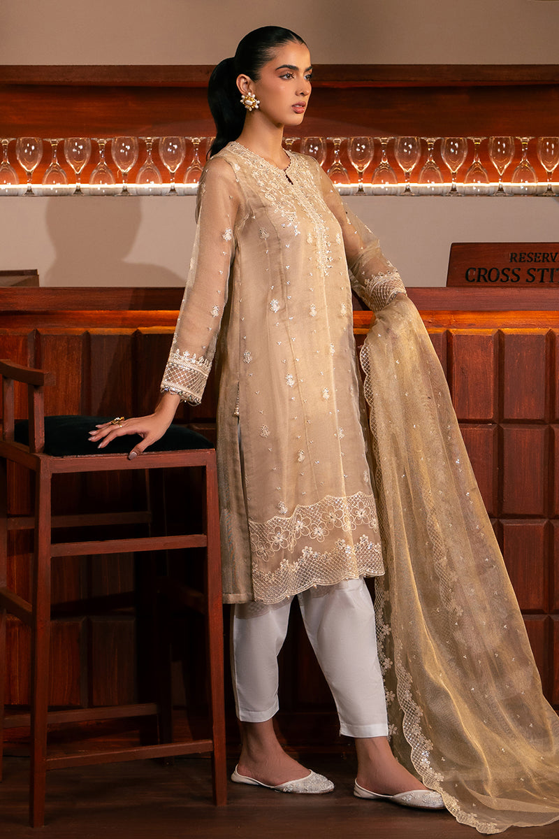 Cross Stitch | Luxury Pret | Sunset Sheen-2 PC (Shirt & Dupatta), image 8