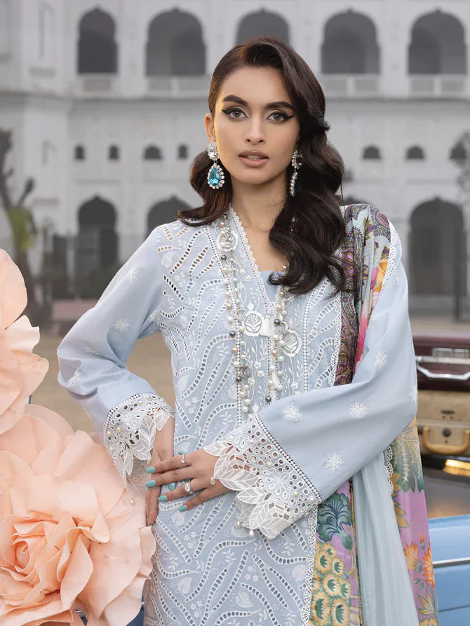 Faiza Faisal | Maya Luxury Lawn | Anja -  Faiza Faisal Luxury - Original Designer Dress - House of Maryam