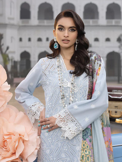 Faiza Faisal | Maya Luxury Lawn | Anja -  Faiza Faisal Luxury - Original Designer Dress - House of Maryam