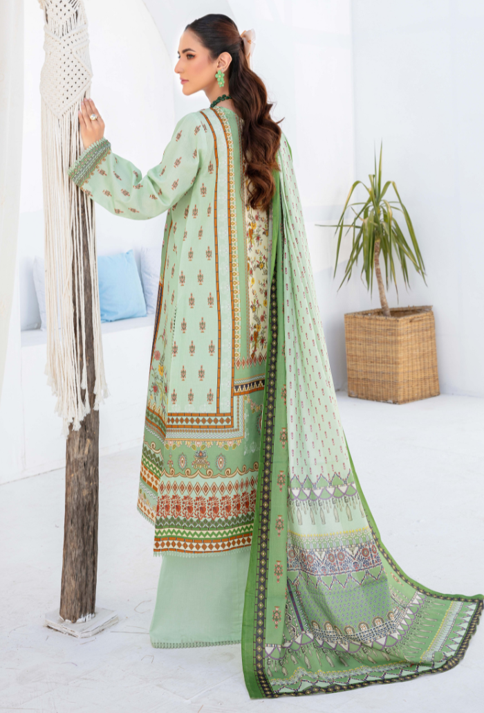 Humdum | Saira Bano Lawn 24 | D02 by Designer HumDum - House of Maryam - Pakistani Designer Ethnic Wear in {{ shop.shopifyCountryName }}