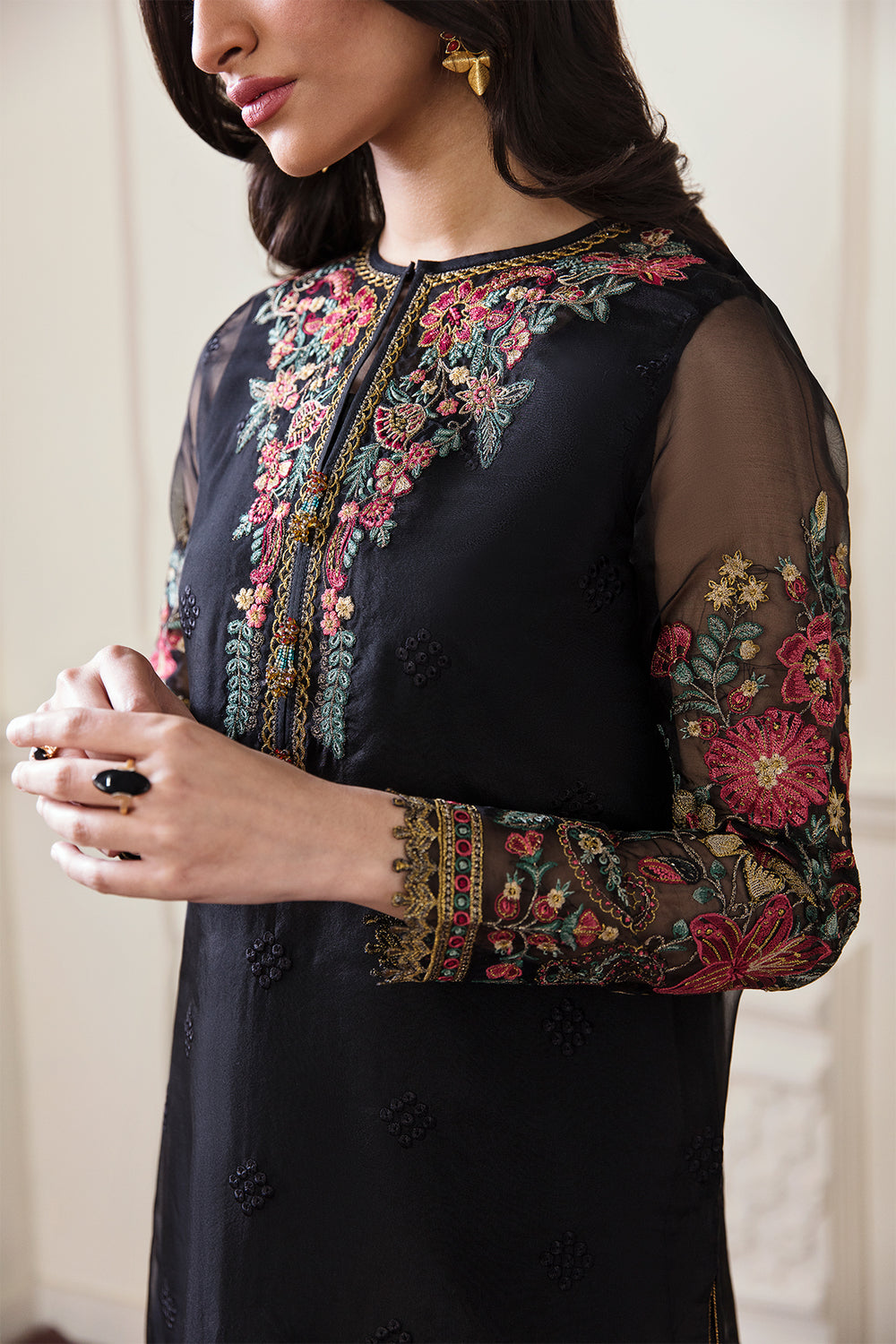 Baroque | Formals Collection | EMBROIDERED ORGANZA UF-290-3