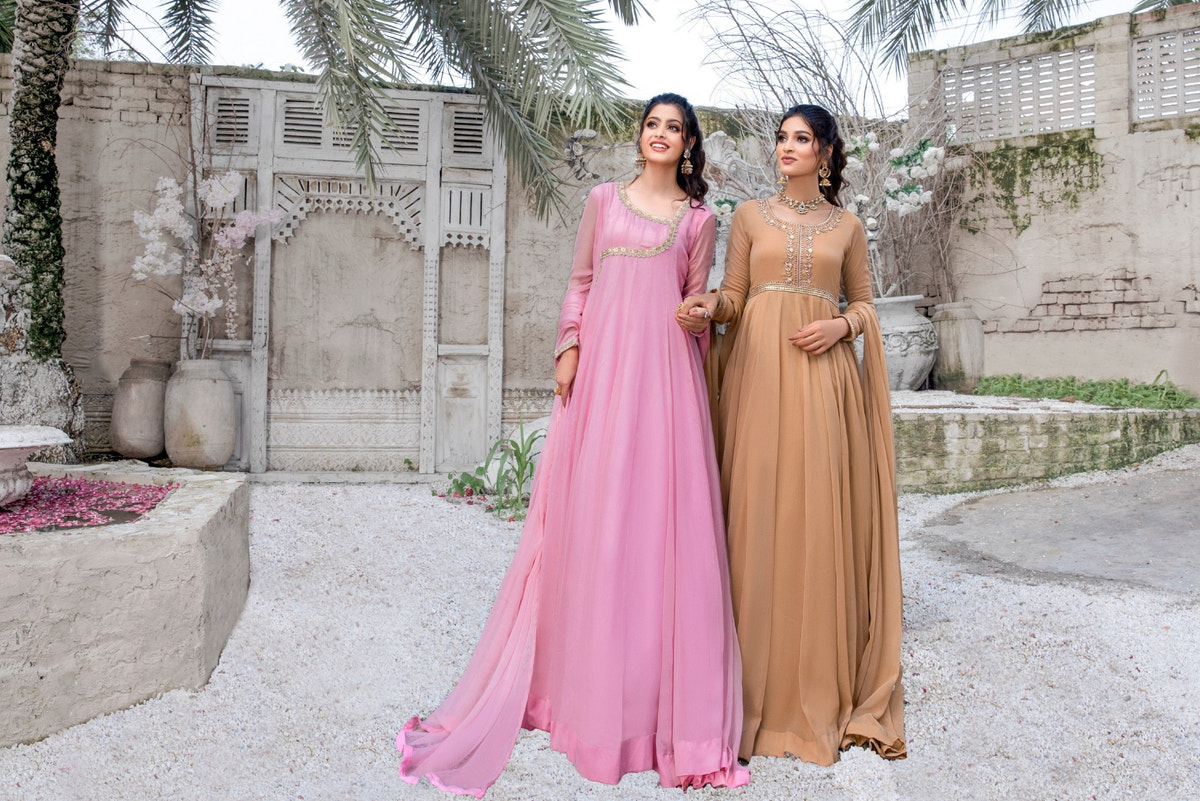 Hania & Umaimaz | Festive Collection | Gulabi -  Hania & Umaima  - Original Designer Dress - House of Maryam
