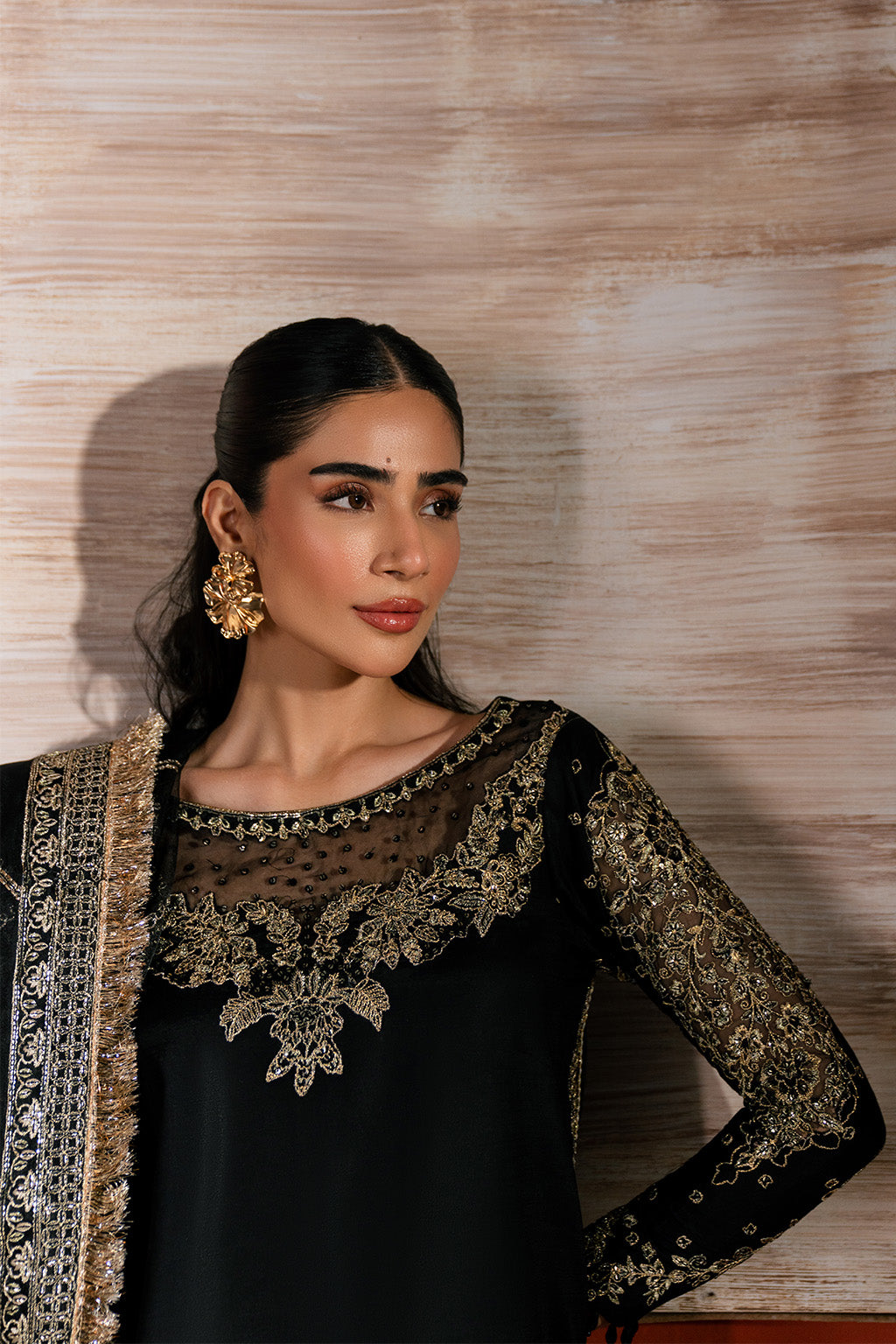 Neeshay | Raw Silk | RTW-RS-03 -  Neeshay Ladies Clothes - Original Designer Dress - House of Maryam