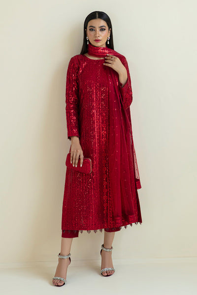 Baroque | Formals Collection | EMBROIDERED NET UF-385