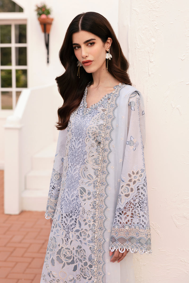 Baroque | Eid Lawn 25 | EL-D02 -  Baroque Ladies Clothes - Original Designer Dress - House of Maryam