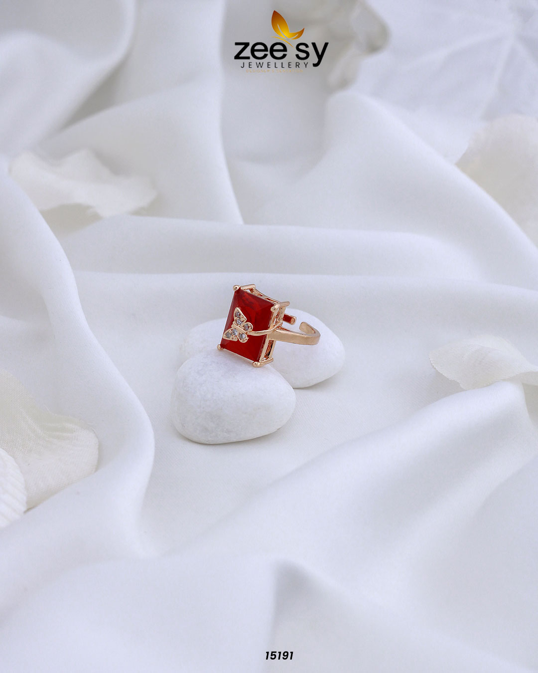 Butterfly Ring -  Zeesy Rings - Original Designer Dress - House of Maryam