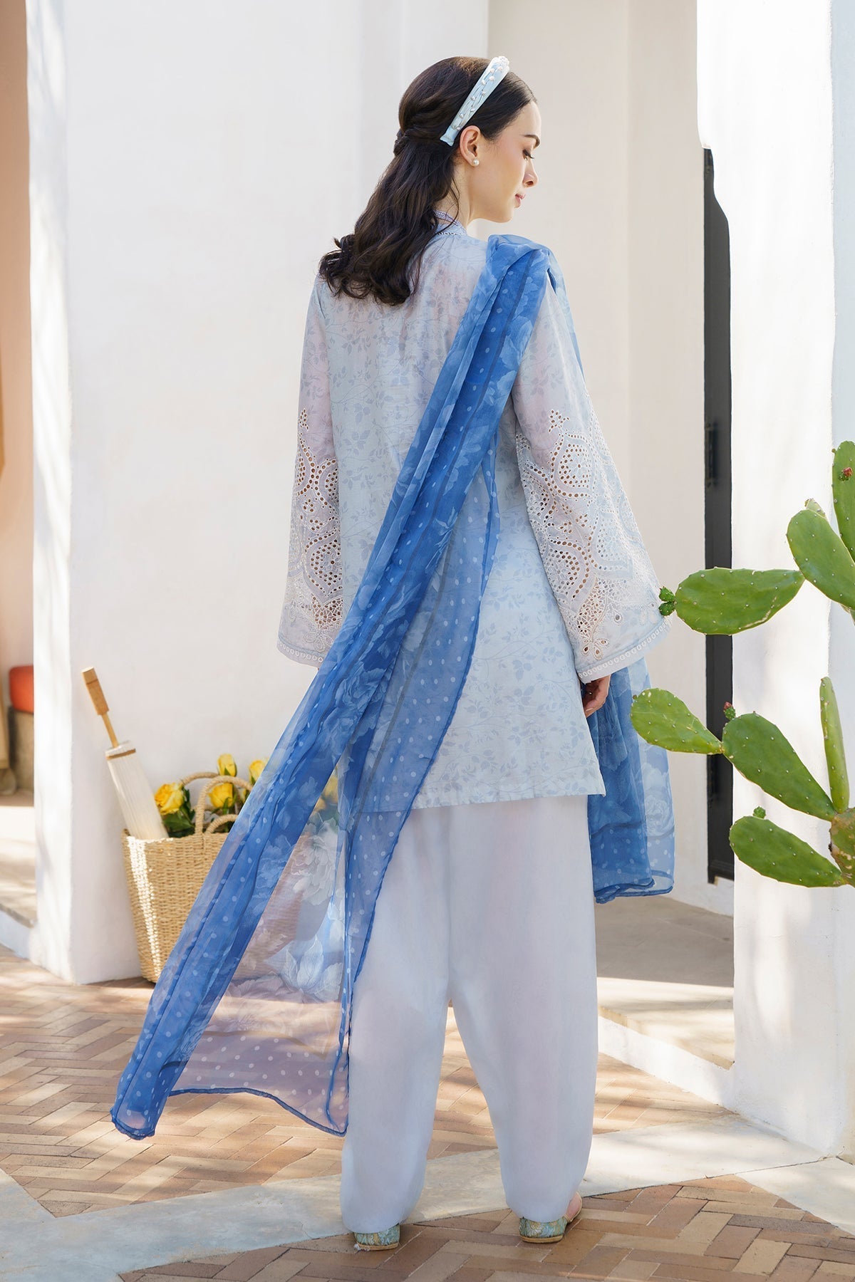 Baroque | Luxury Pret 24 | LAWN UF-582 -  Baroque Luxury - Original Designer Dress - House of Maryam