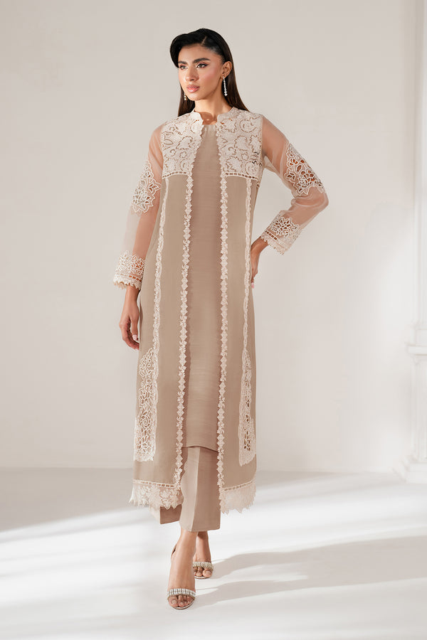 Baroque | Luxury Pret 25 | EMBROIDERED ORGANZA PR-1100, image 4
