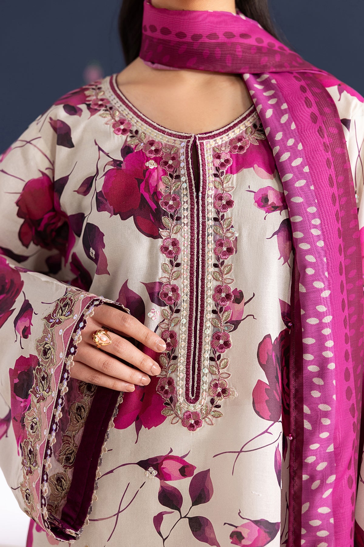 Baroque | Luxury Summer Pret | UF-4463, image 3