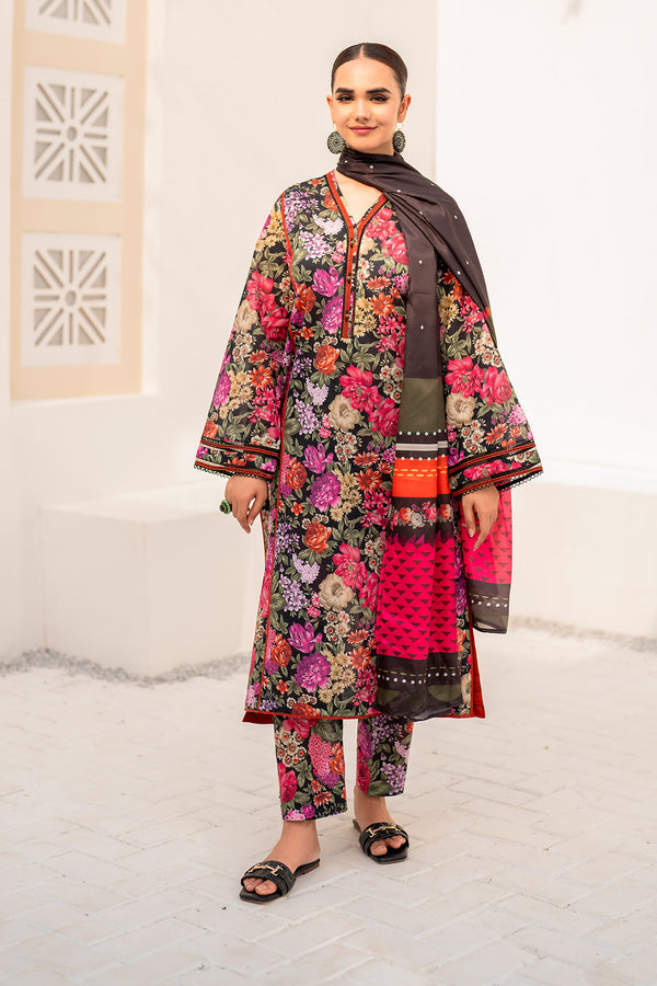 Baroque | Luxury Pret 24 | LAWN UF-666 -  Baroque Luxury - Original Designer Dress - House of Maryam