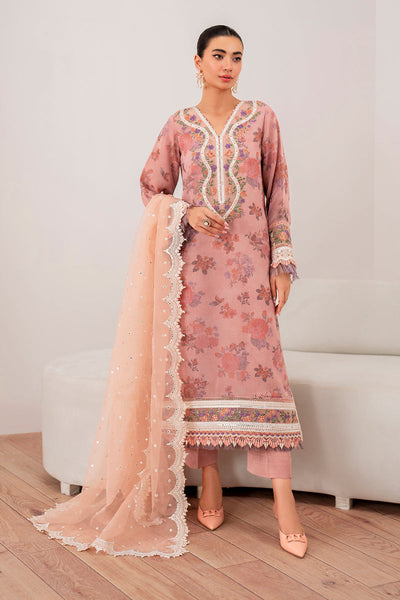 Baroque | Formal Collection | CHIFFON UF-705 -  Baroque Ladies Clothes - Original Designer Dress - House of Maryam