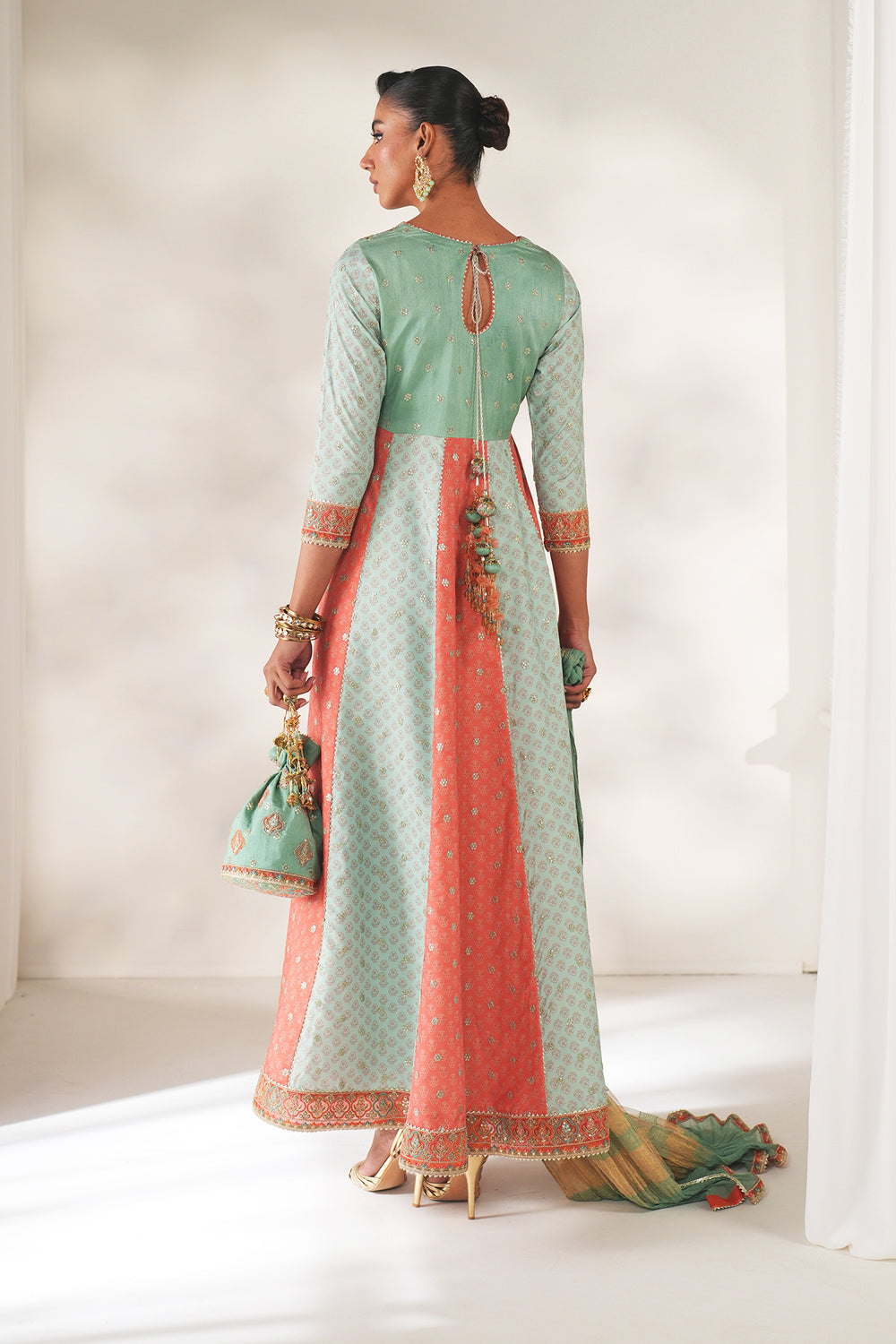 Baroque | Formals Collection | EMBROIDERED SILK UF-4141, image 2