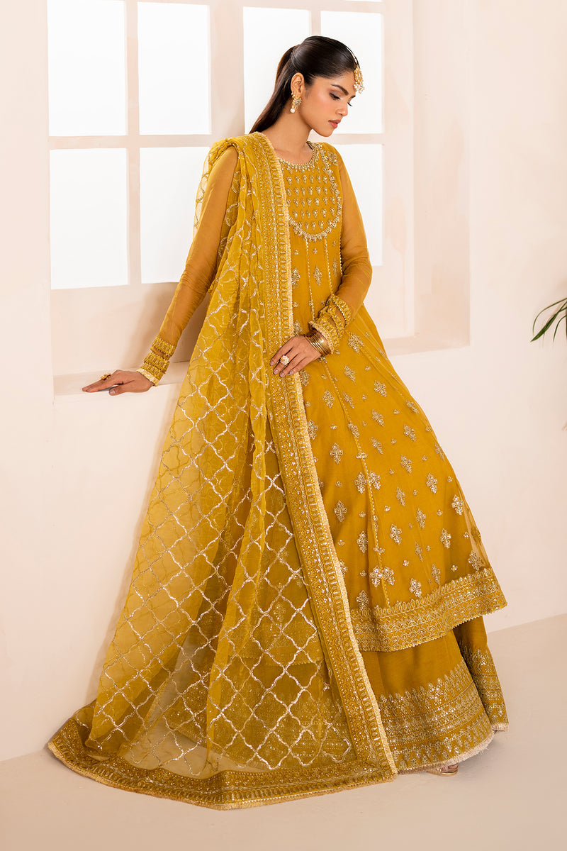 Baroque | Formal Collection | CHIFFON UF-716 -  Baroque Ladies Clothes - Original Designer Dress - House of Maryam