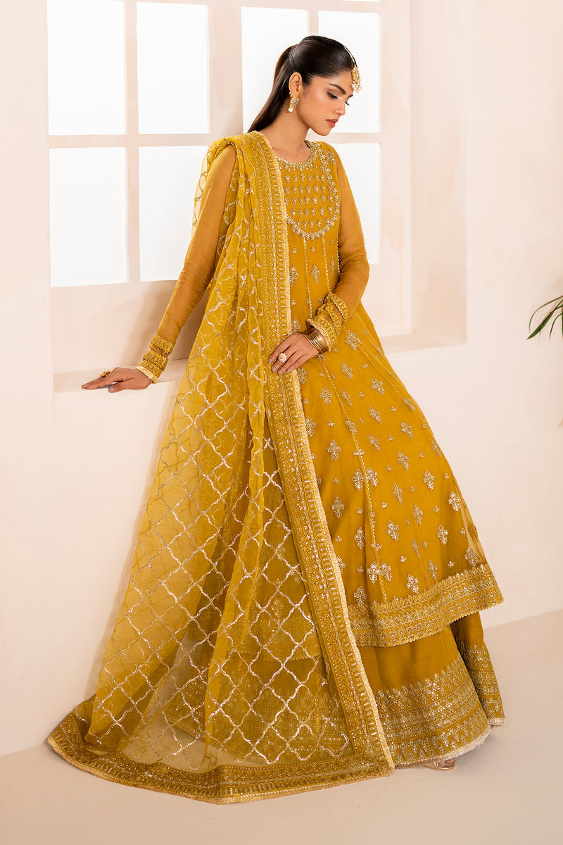 Baroque | Formal Collection | CHIFFON UF-716 -  Baroque Ladies Clothes - Original Designer Dress - House of Maryam