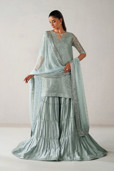 Baroque | Formals Collection | EMBROIDERED CHIFFON UF-4389