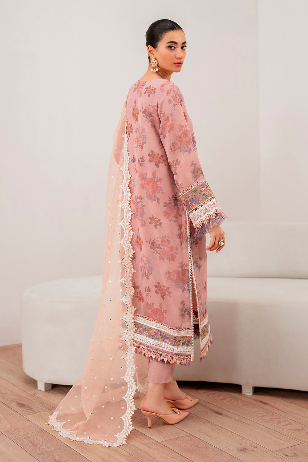 Baroque | Formals Collection | EMBROIDERED CHIFFON UF-705-2