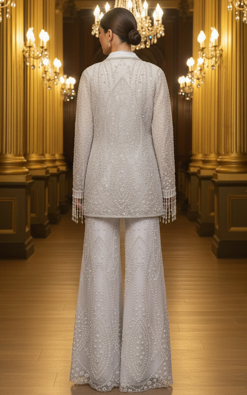 Threads and Motifs | Formal Dresses 25 | Embroidered Jacket With Blouse And Trouser-2