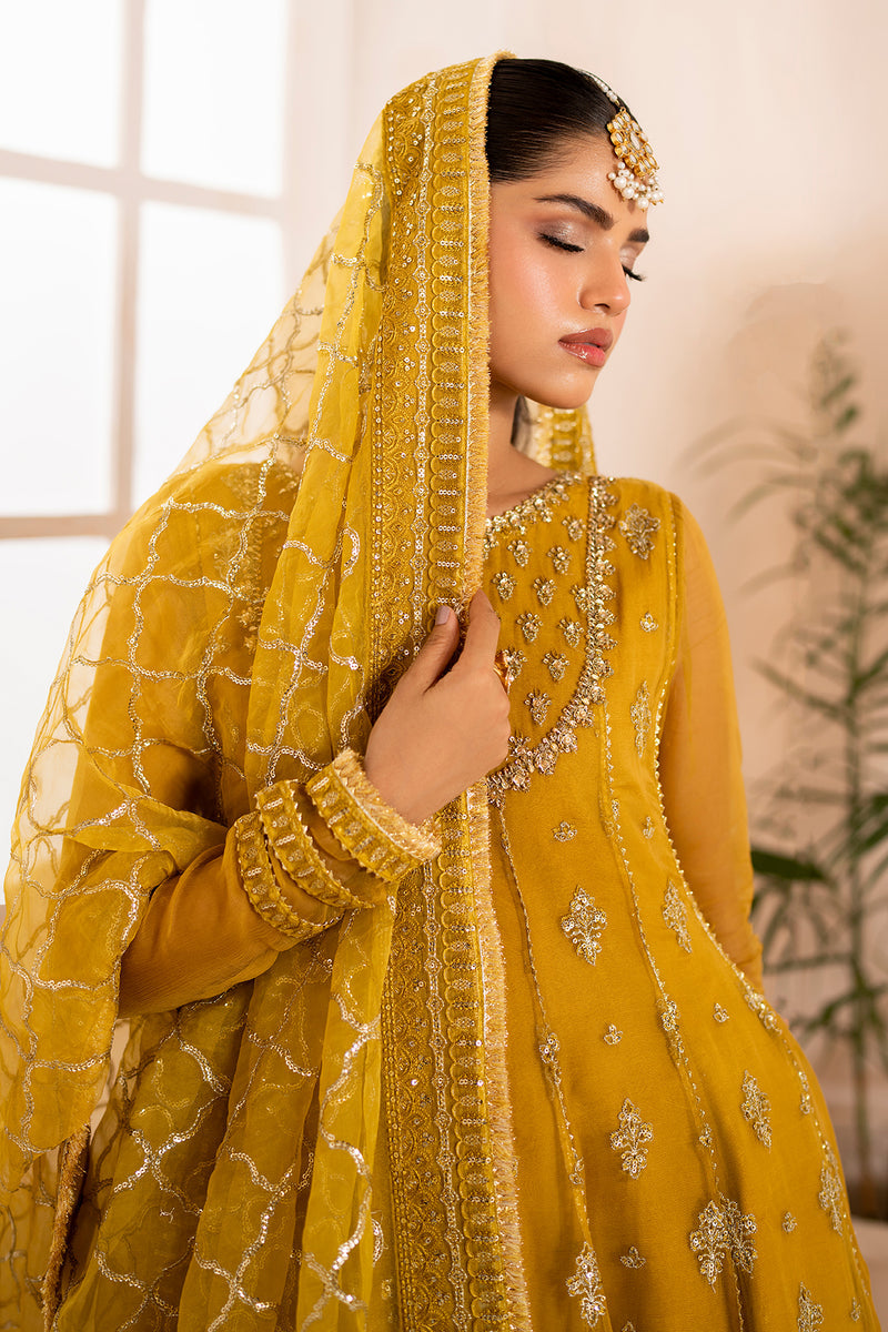 Baroque | Formal Collection | CHIFFON UF-716 -  Baroque Ladies Clothes - Original Designer Dress - House of Maryam