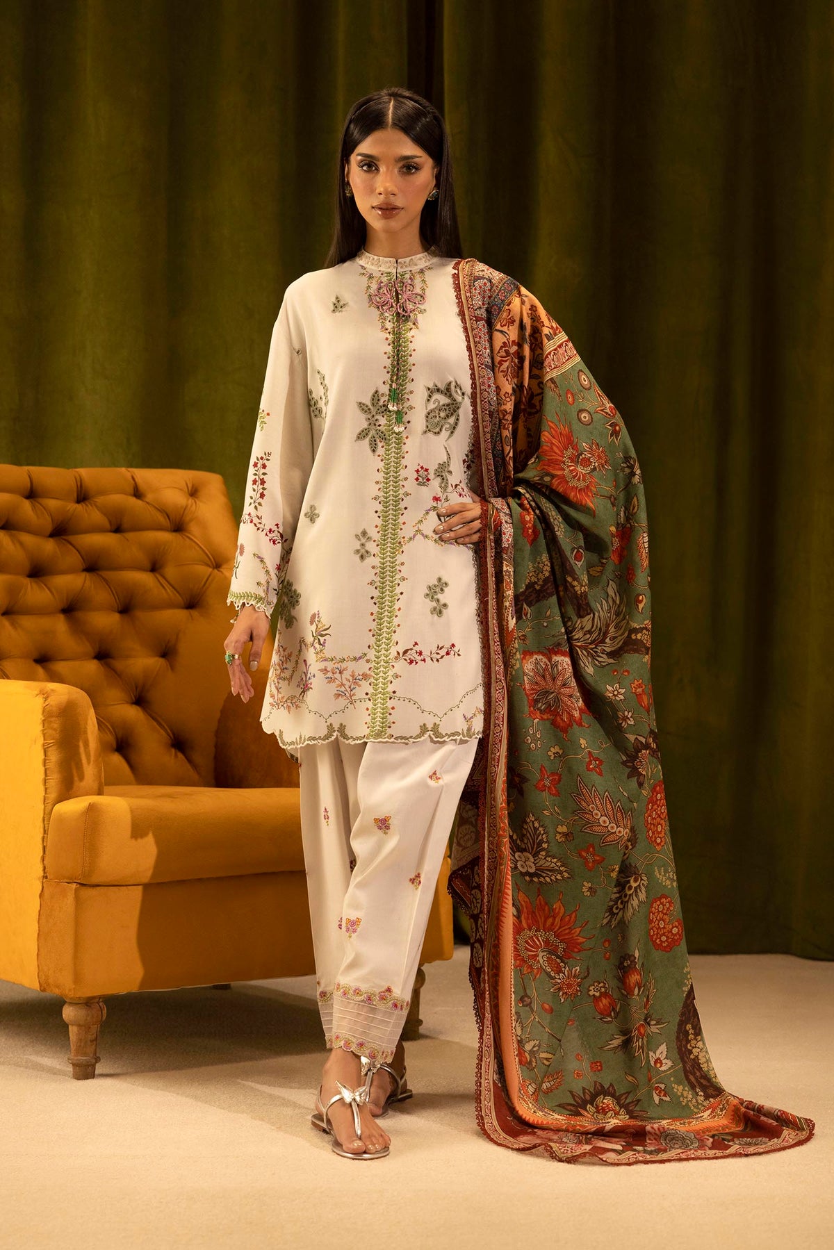 Sana Safinaz | Muzlin Winter 25 | 015A-1