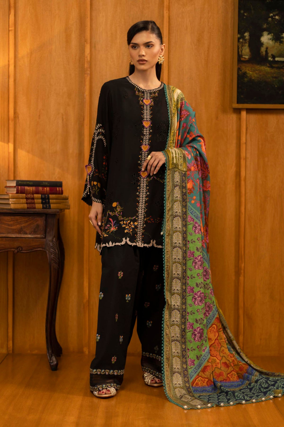 Sana Safinaz | Muzlin Winter 25 | 015B-1