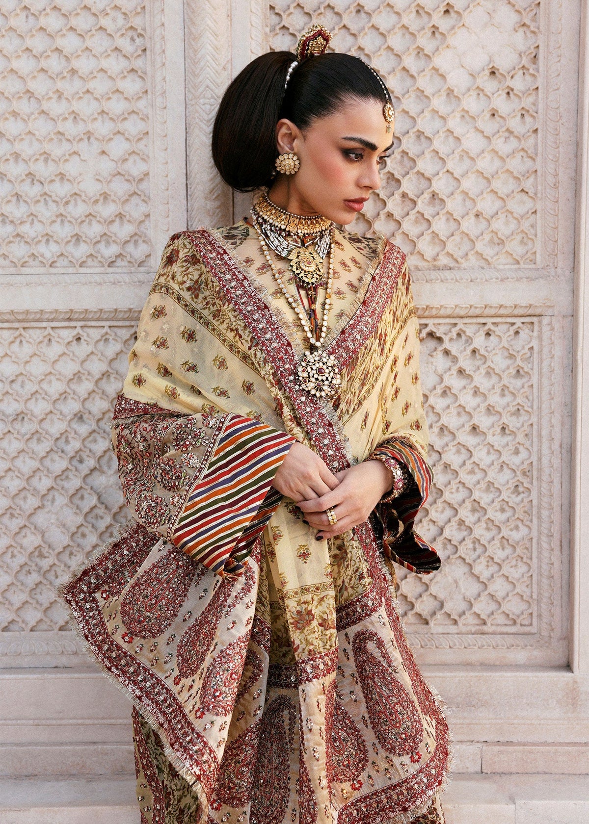 Hussain Rehar | Luxury Pret AW 25 | Marigale, image 5