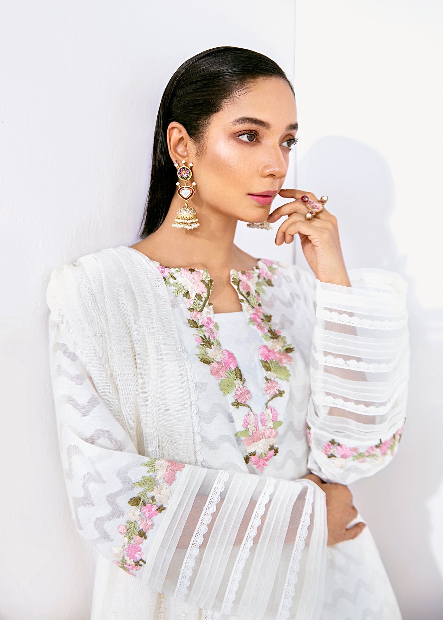 Saira Shakira | Luxury Pret | Snowdrop -  Saira Shakira Ladies Clothes - Original Designer Dress - House of Maryam