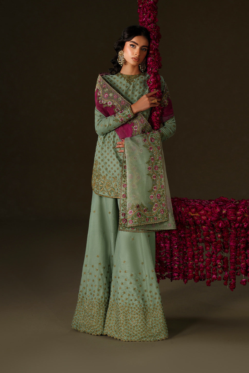 Iznik | Velvet 25 | IV-73 Embroidered Velvet, image 3