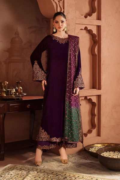 Iznik | Velvet 25 | IV-57 Embroidered Velvet