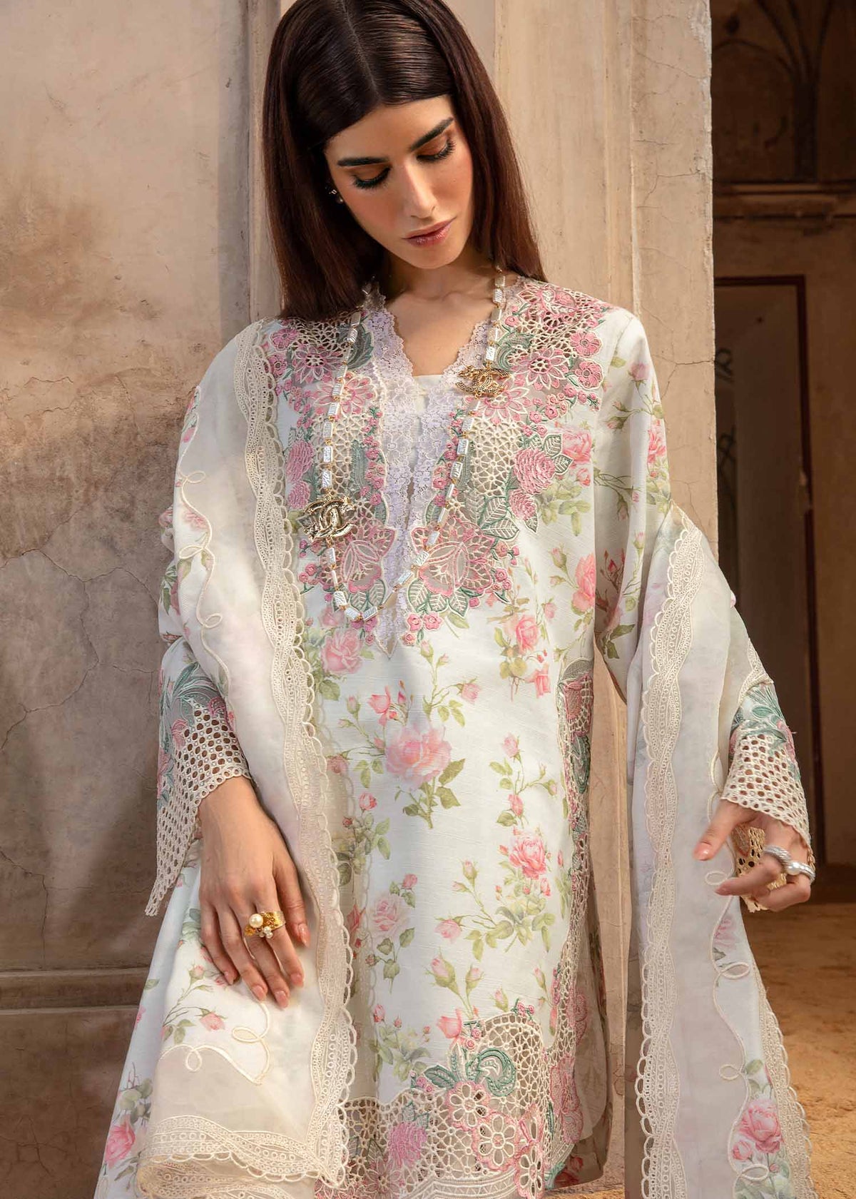 Crimson | Luxury Khaddar | CRWP 5, image 3