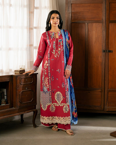 Roheenaz | Aashiyana Lawn | Ushna -  Roheenaz Ladies Clothes - Original Designer Dress - House of Maryam