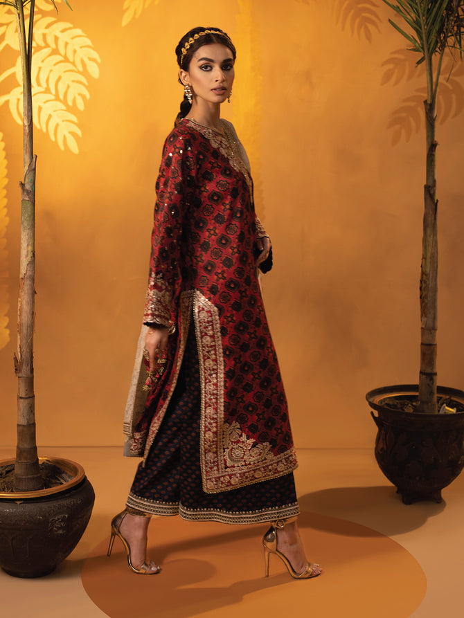 Faiza Faisal | Signature Pret Eid Edit |Carina -  Faiza Faisal Luxury - Original Designer Dress - House of Maryam