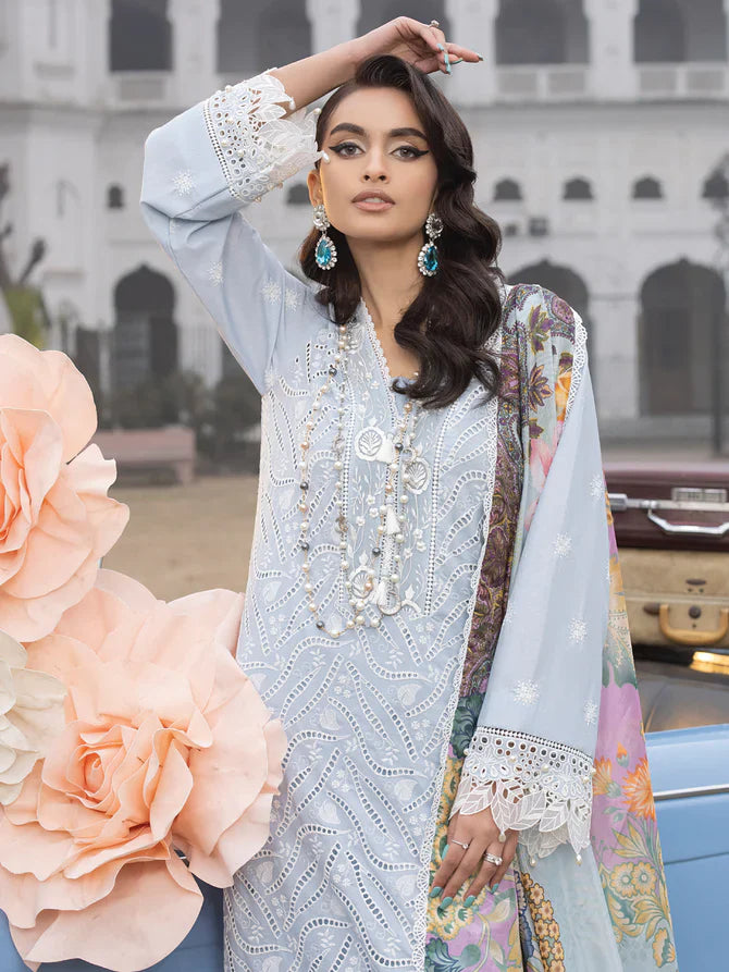 Faiza Faisal | Maya Luxury Lawn | Anja -  Faiza Faisal Luxury - Original Designer Dress - House of Maryam