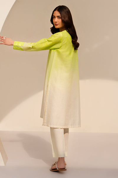 Cross Stitch | Exclusive Pret | Lime Aura-2 Piece (Shirt & Trouser)