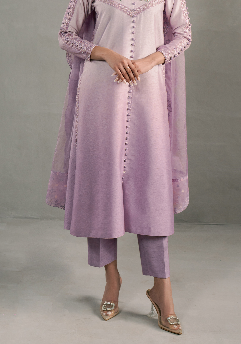 Zarqash | Silk Edit | ZQS 011 ELENA -  Zarqash Ladies Clothes - Original Designer Dress - House of Maryam