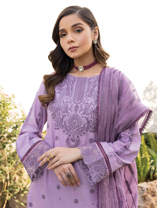 Iznik | Lawnkari 24 | UE-148 SOFT SWARD -  Iznik Formal - Original Designer Dress - House of Maryam