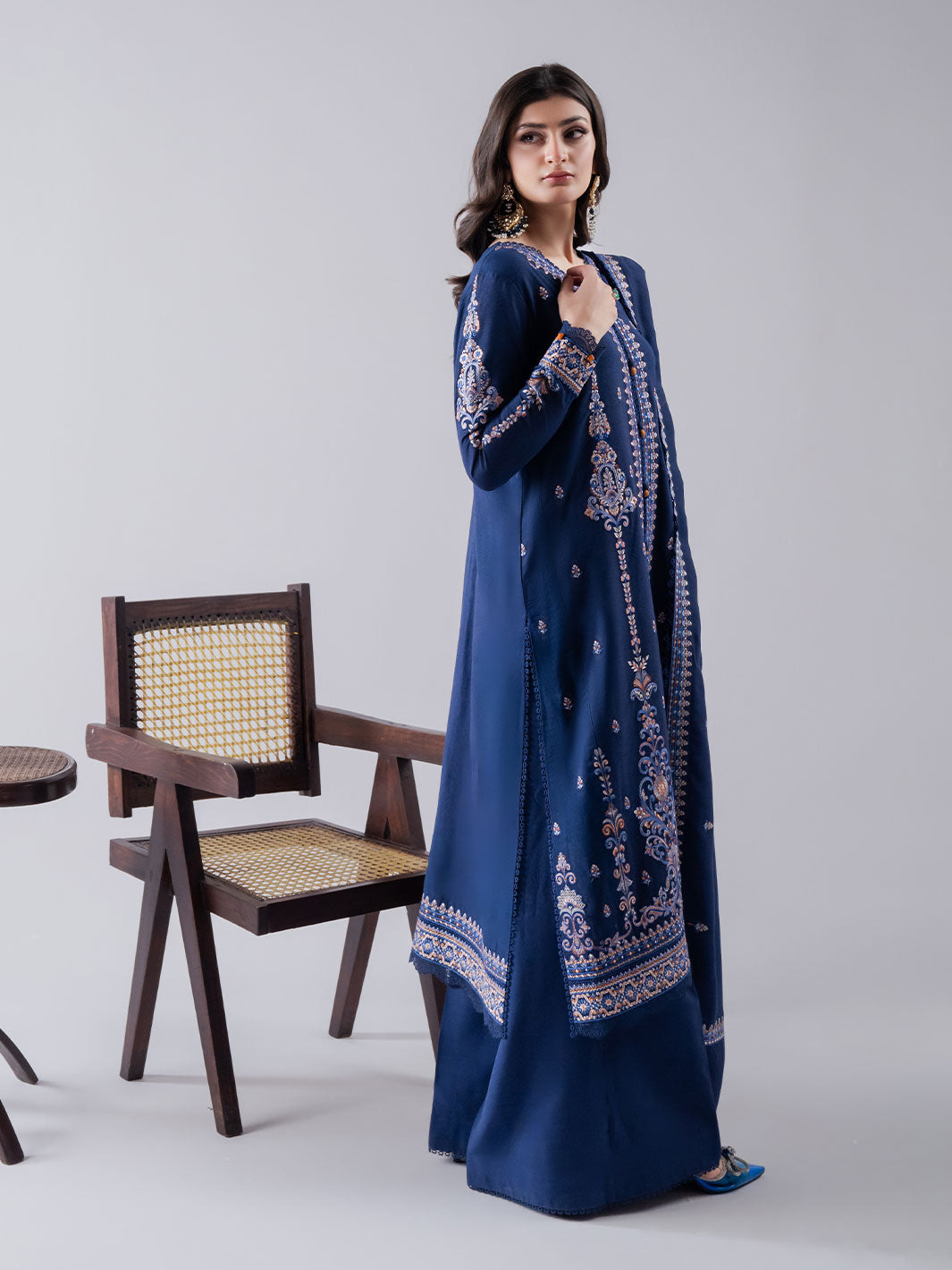 Faiza Faisal | Winter Edit 2024 | NAILA -  Faiza Faisal Ladies Clothes - Original Designer Dress - House of Maryam