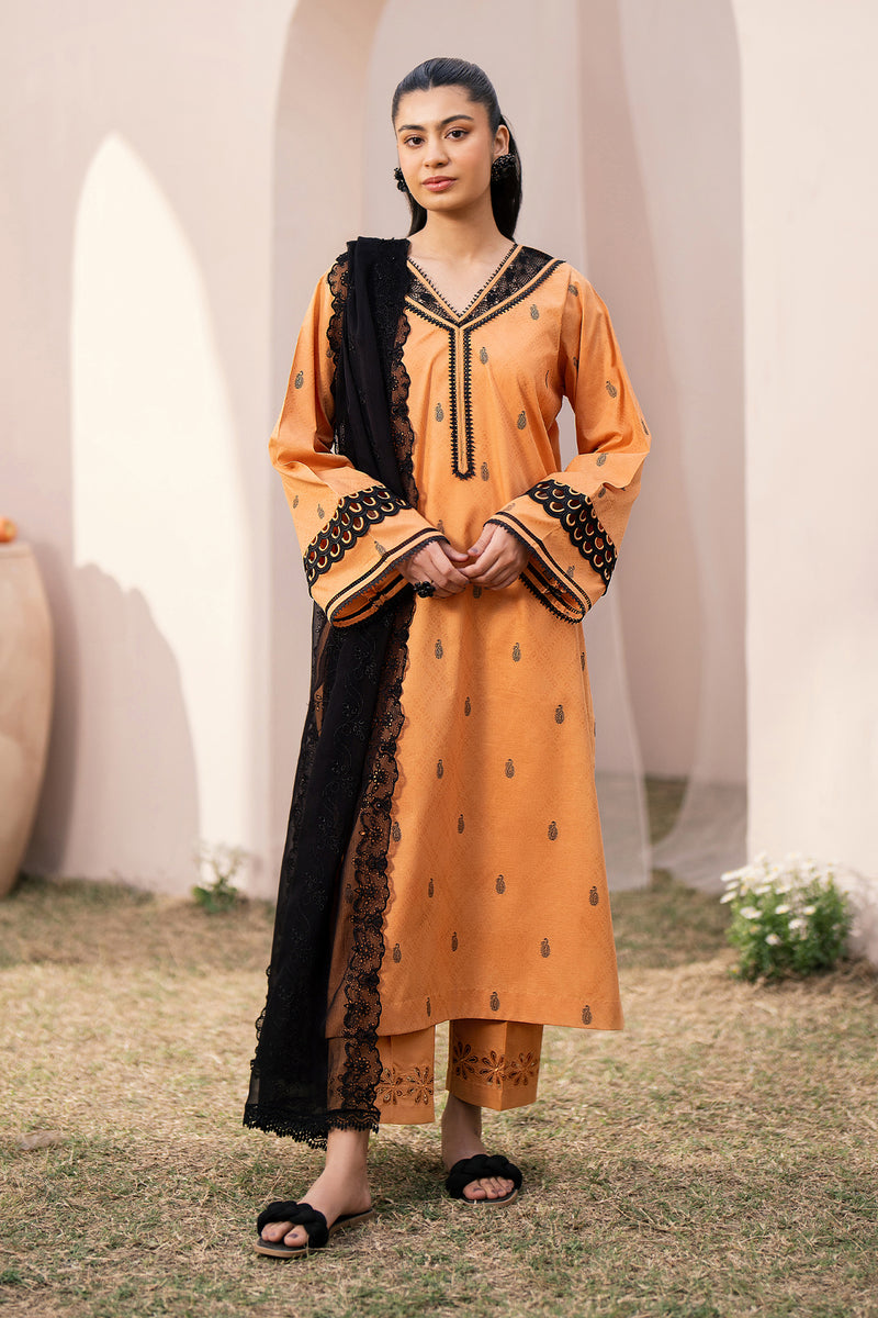 Baroque | Luxury Pret 24 | JACQUARD LAWN UF-613 -  Baroque Luxury - Original Designer Dress - House of Maryam