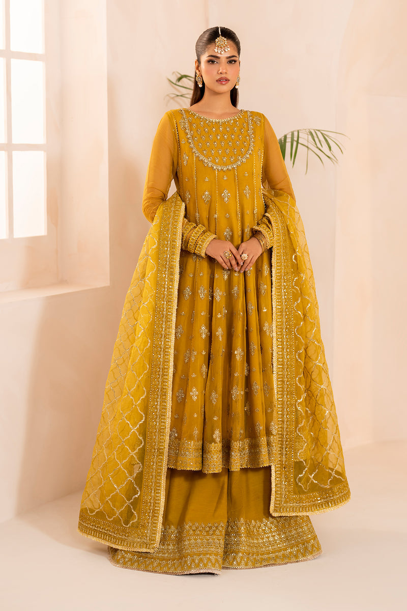 Baroque | Formal Collection | CHIFFON UF-716 -  Baroque Ladies Clothes - Original Designer Dress - House of Maryam
