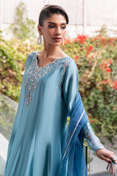 Chic Ophicial | Celenia Pret | Denim Blue -  Chic Ophicial Ladies Clothes - Original Designer Dress - House of Maryam