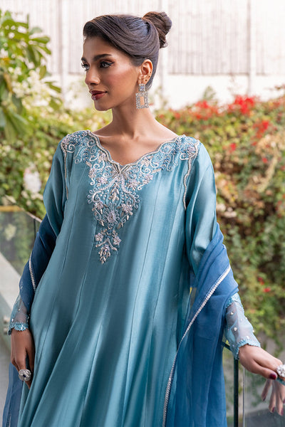 Chic Ophicial | Celenia Pret | Denim Blue -  Chic Ophicial Ladies Clothes - Original Designer Dress - House of Maryam