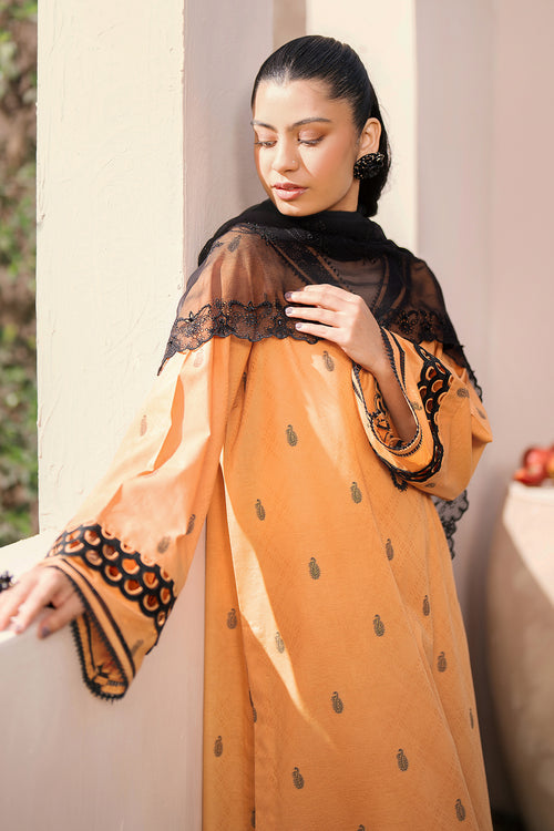 Baroque | Luxury Pret 24 | JACQUARD LAWN UF-613 -  Baroque Luxury - Original Designer Dress - House of Maryam