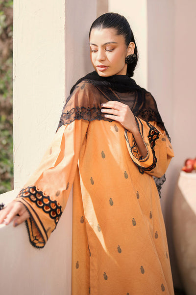 Baroque | Luxury Pret 24 | JACQUARD LAWN UF-613 -  Baroque Luxury - Original Designer Dress - House of Maryam