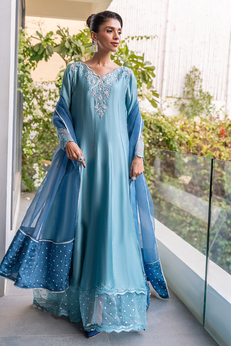 Chic Ophicial | Celenia Pret | Denim Blue -  Chic Ophicial Ladies Clothes - Original Designer Dress - House of Maryam