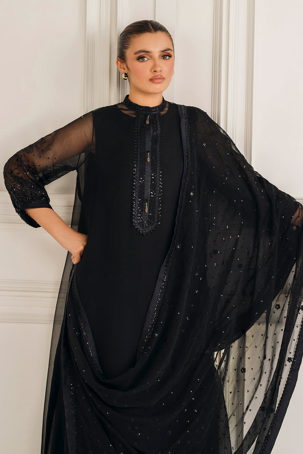 Baroque | Luxury Pret 25 | EMBROIDERED CHIFFON PR-1134, image 3