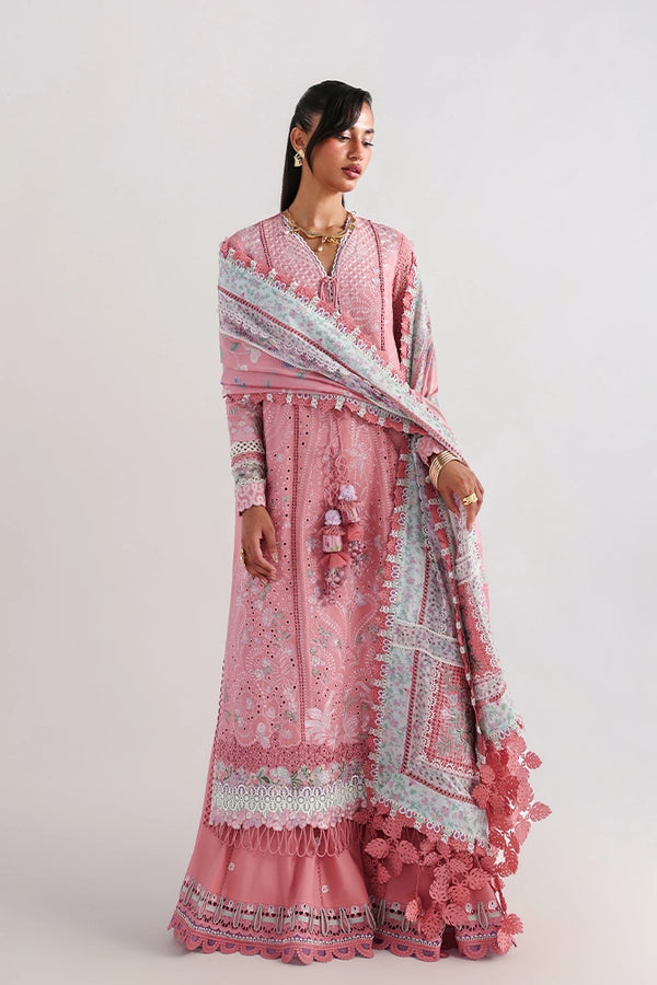 Suffuse Kesira pink embroidered lawn suit, photo 5