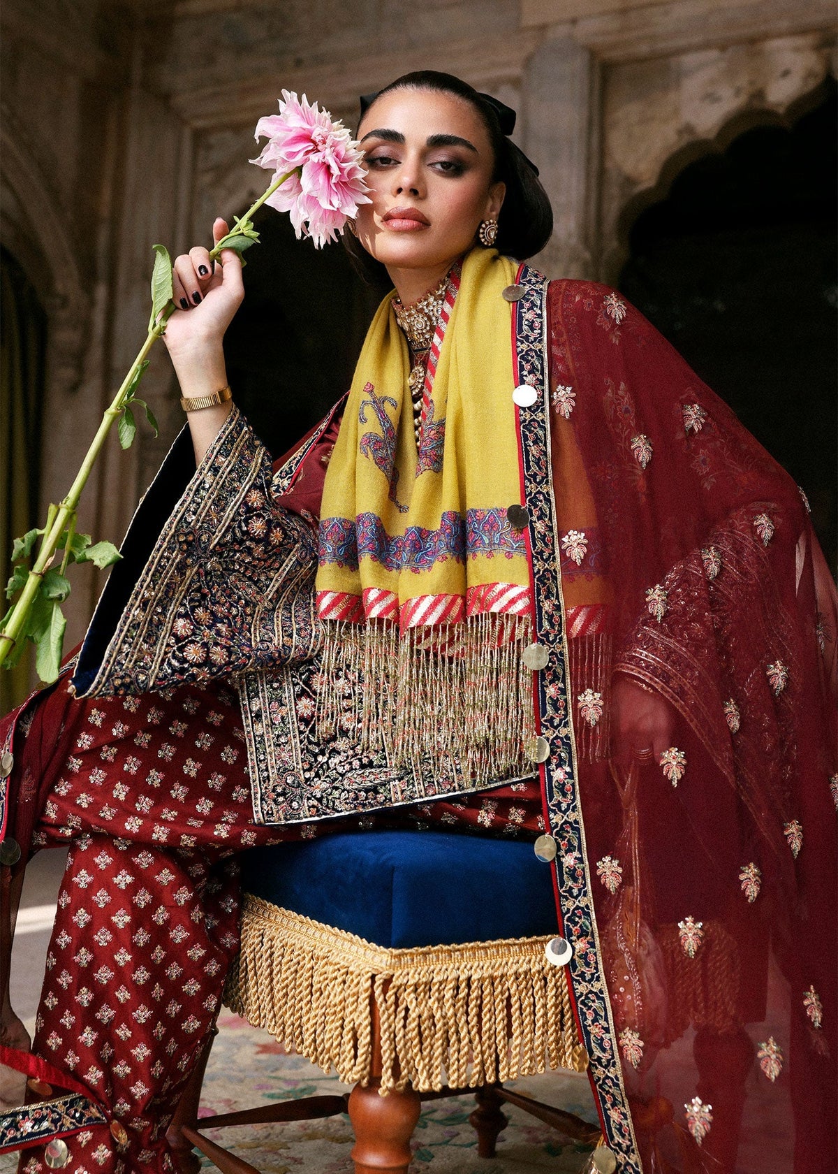 Hussain Rehar | Luxury Pret AW 25 | Brickelle, image 6