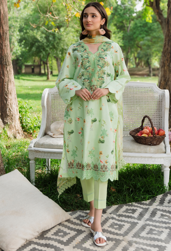 Hum Dum | Summer Breeze 25 | D02 -  Hum Dum Ladies Clothes - Original Designer Dress - House of Maryam